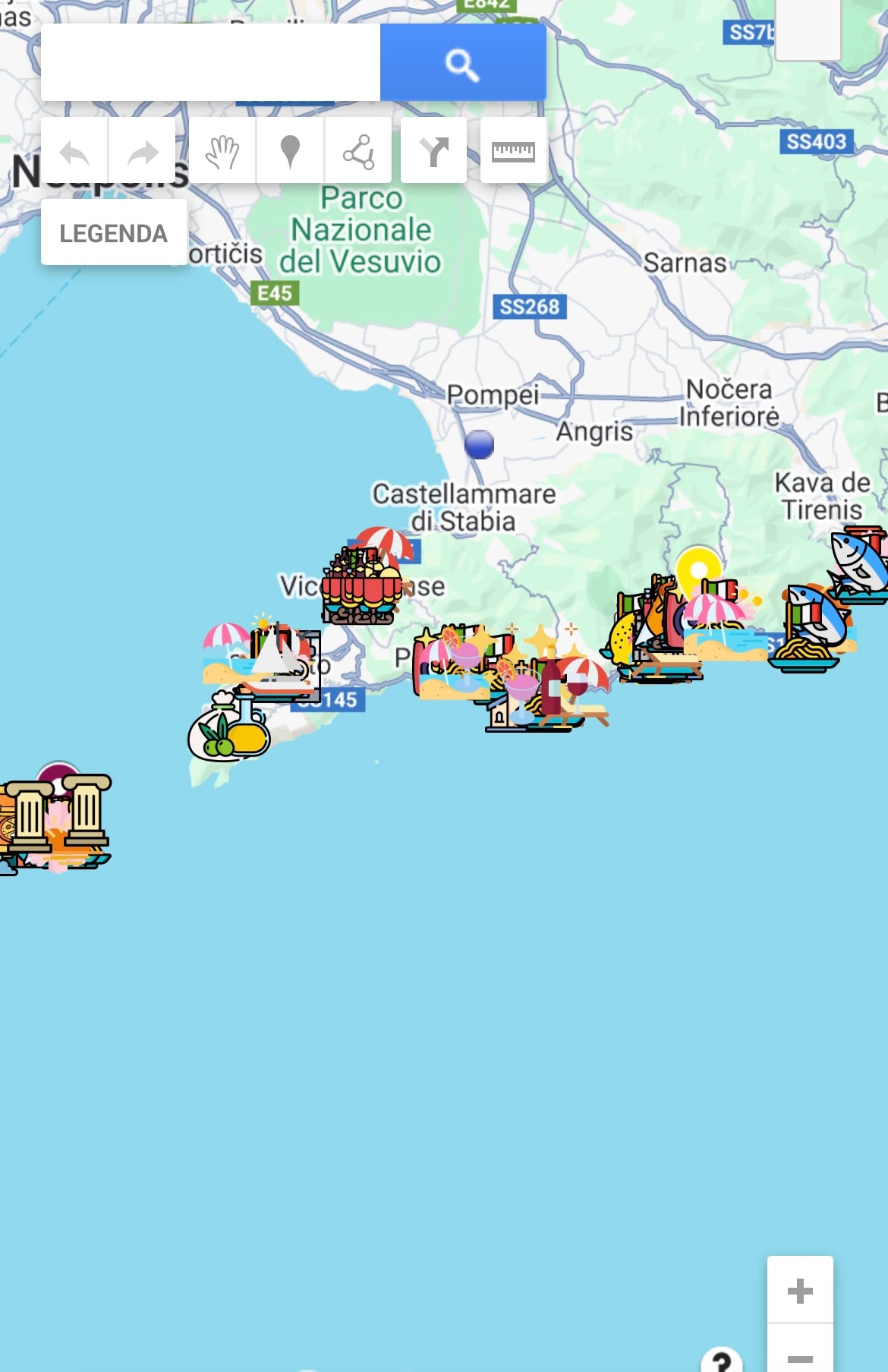 Amalfio pakrantės gidas