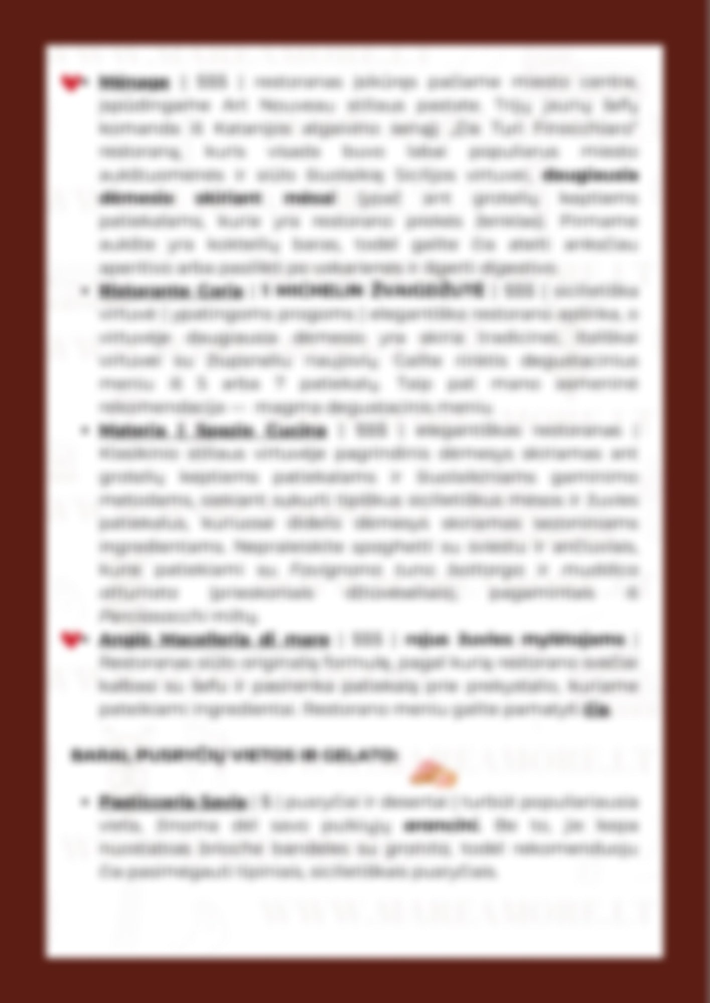 Pietryčių Sicilijos gidas