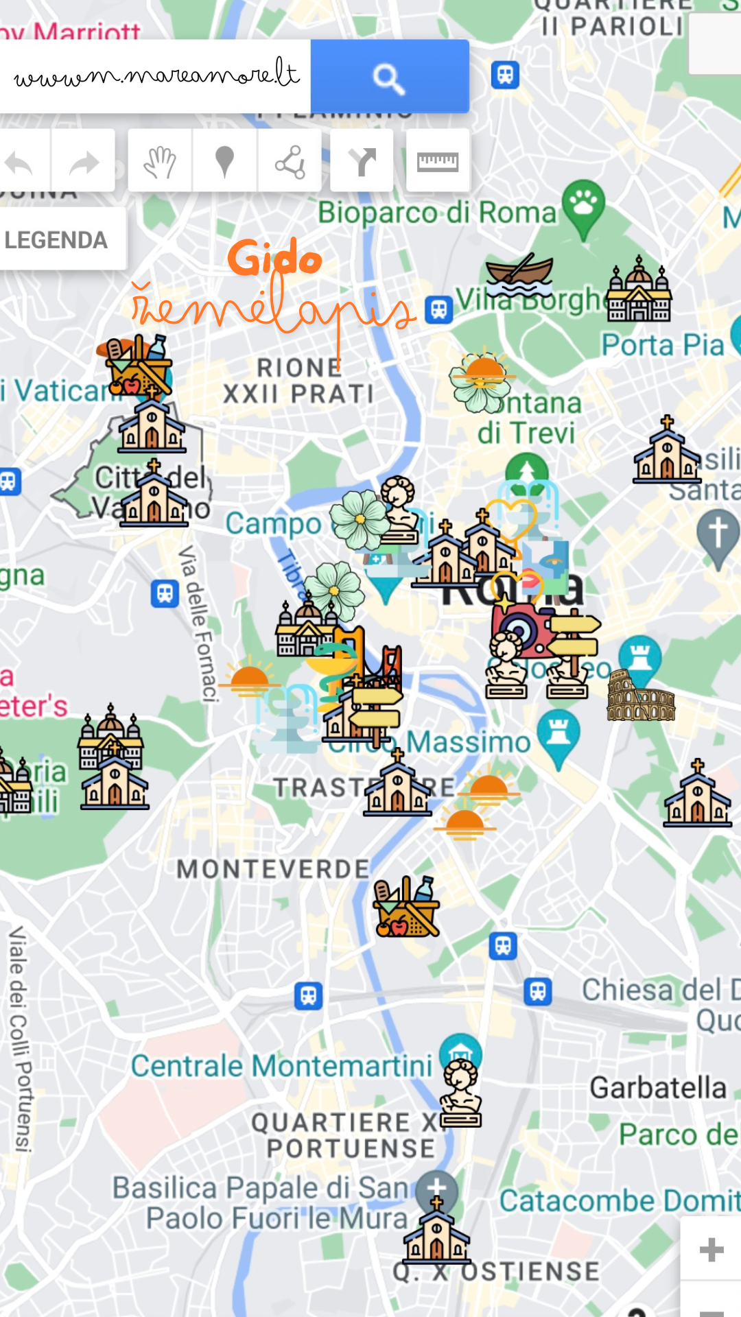 Romos trijų dienų gidas